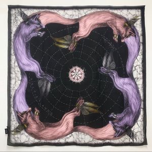 Emma J Shipley designs silk scarf